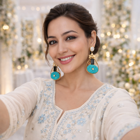 Beth turquoise earrings