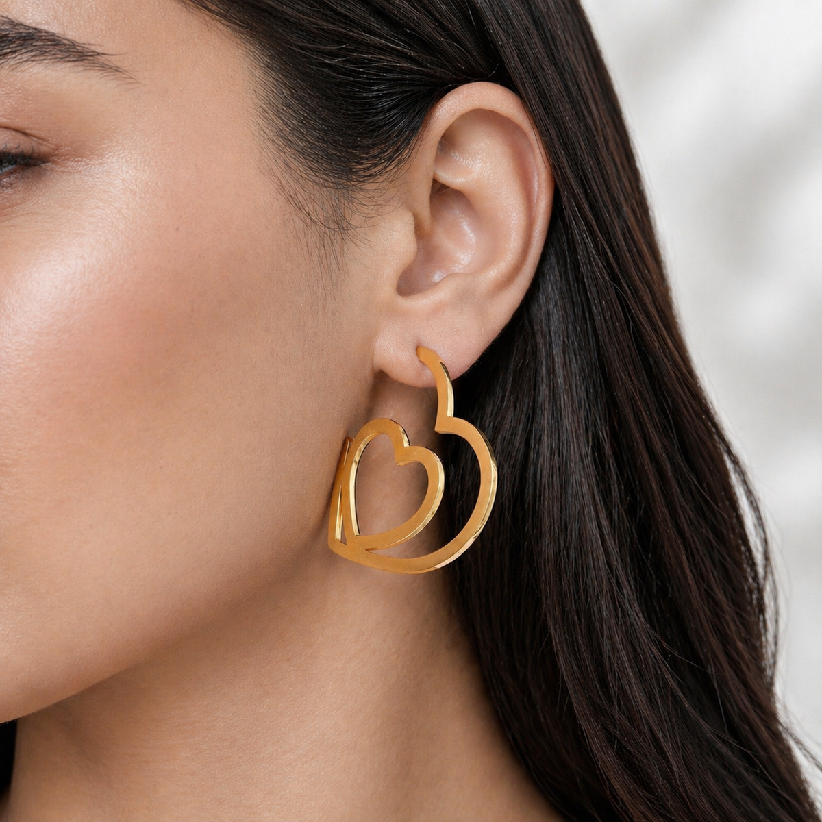 Mai Heart earrings