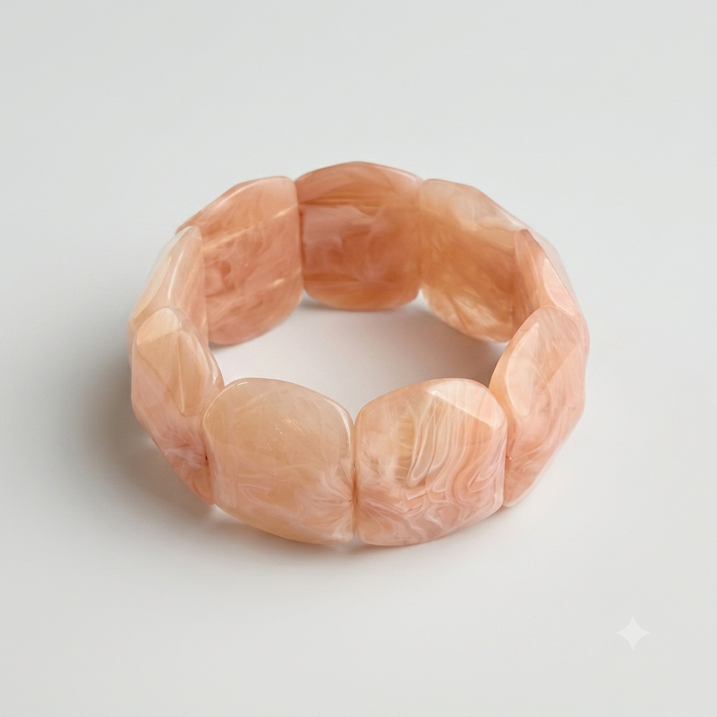 Peach Sorbet Stretchable Bracelet