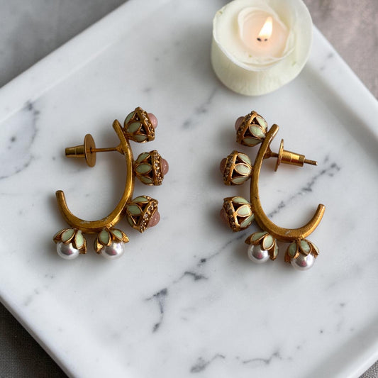 Tulip earrings
