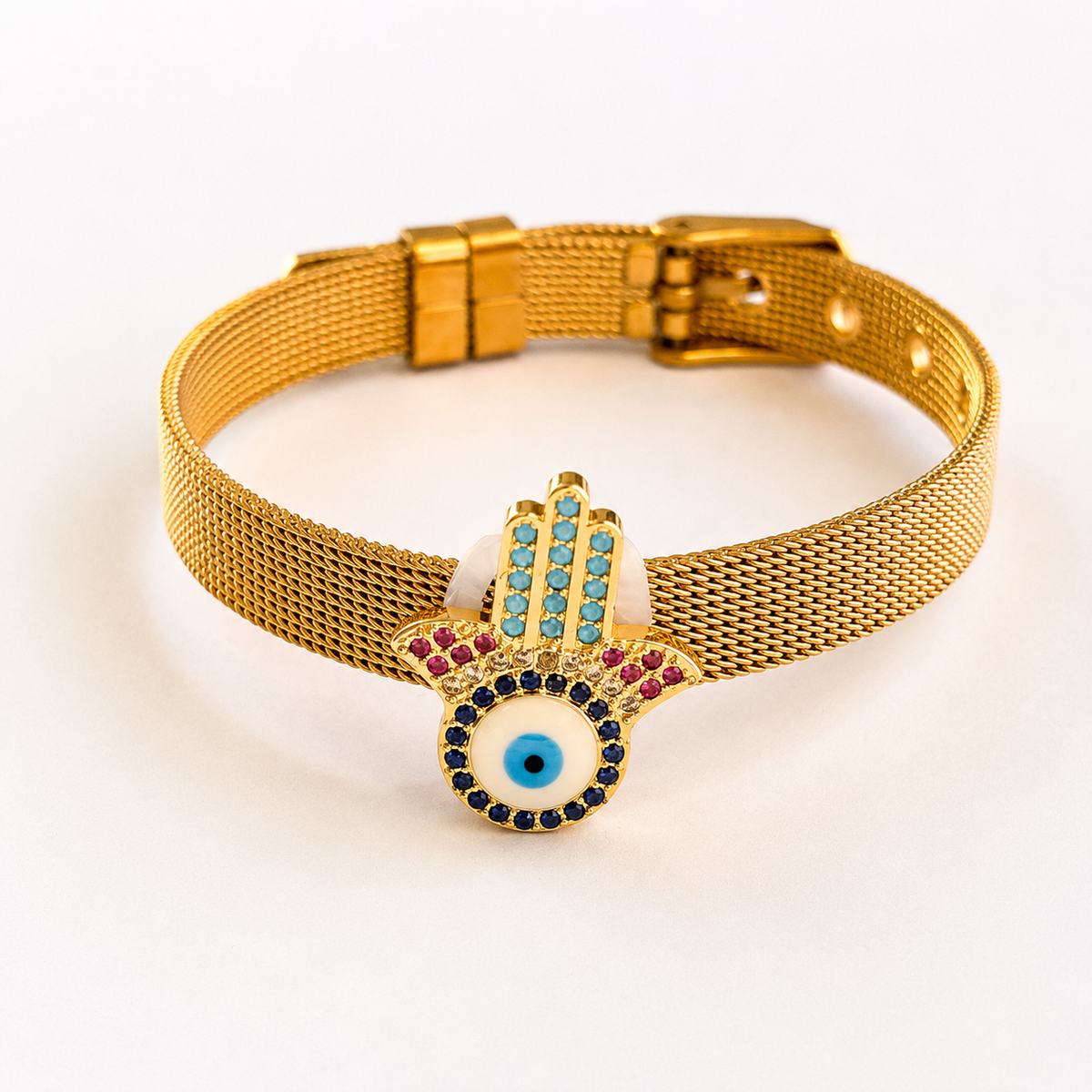 Hamsa Evil Eye Bracelet