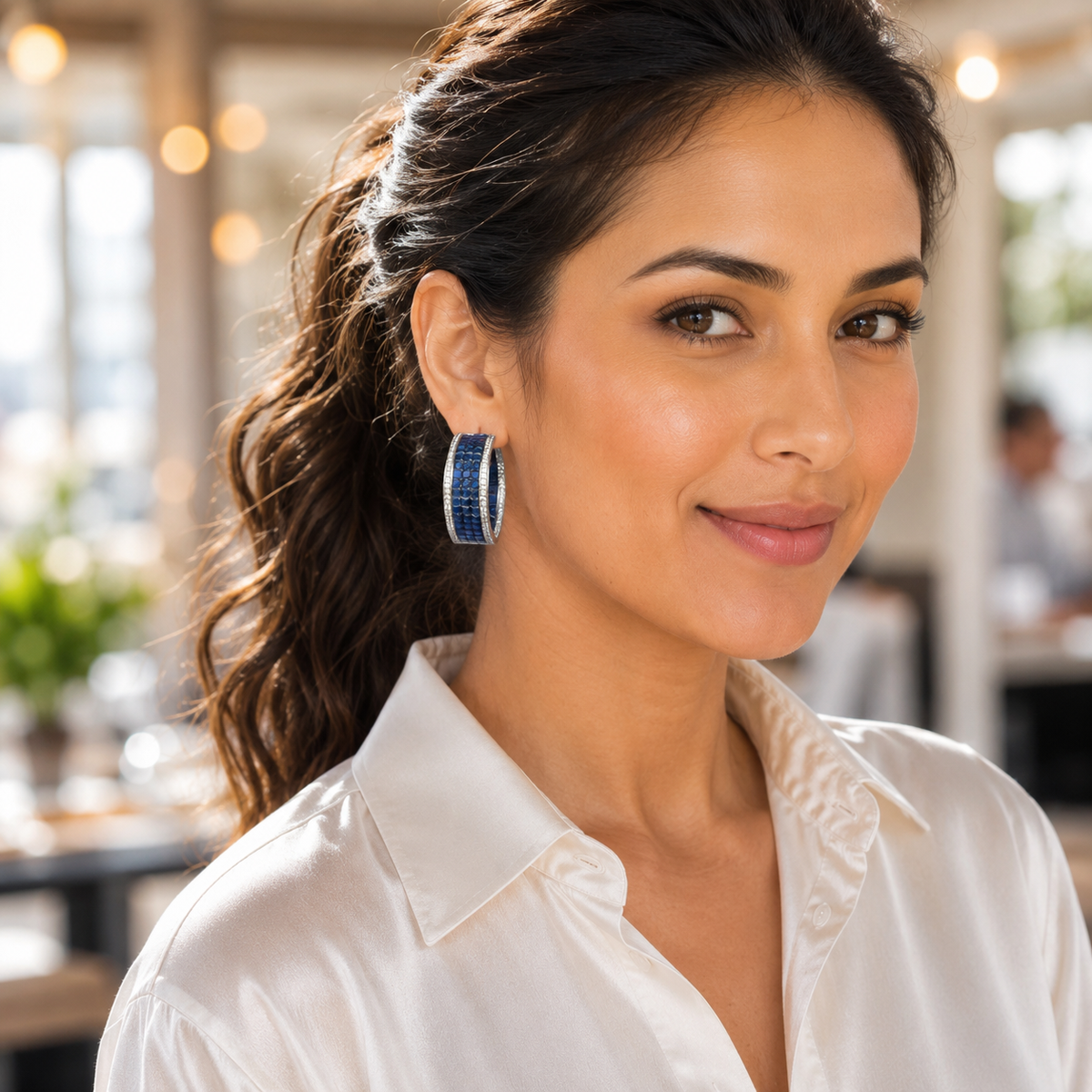 Bella blue hoops