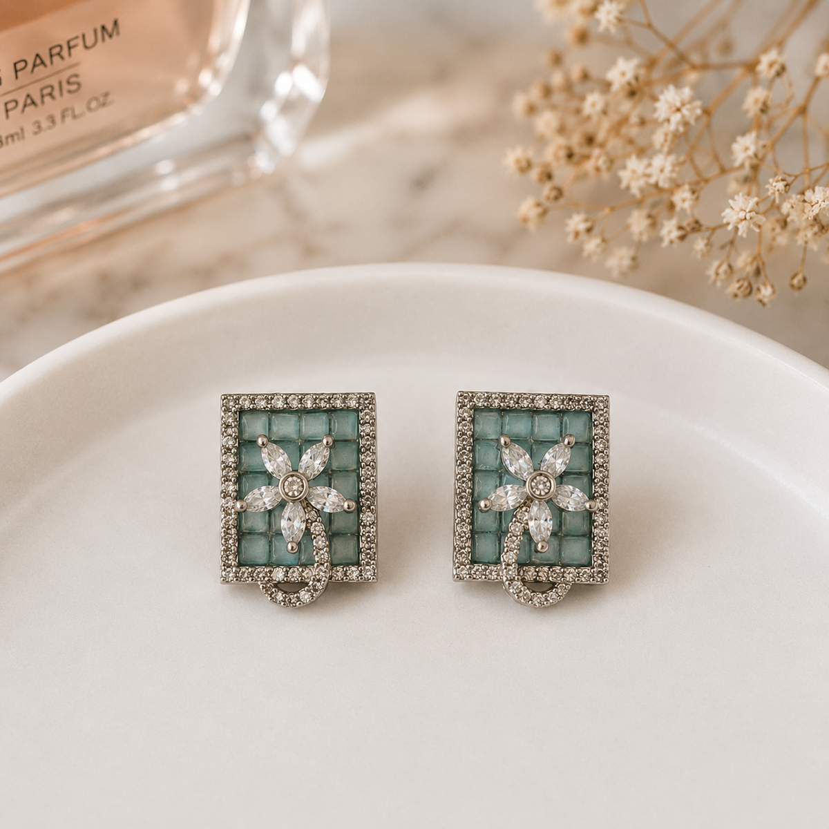 Sky Blue studs
