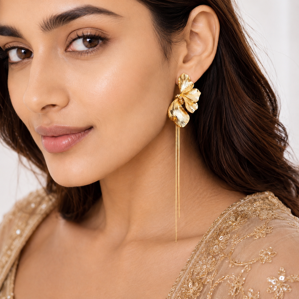 Fay petal earrings