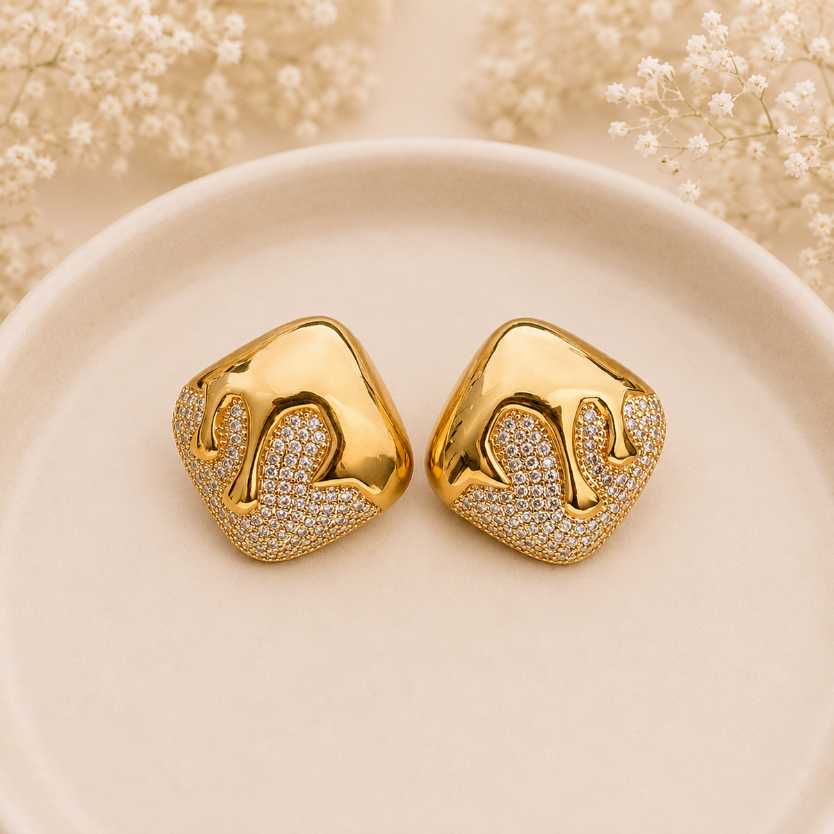Golden melt studs