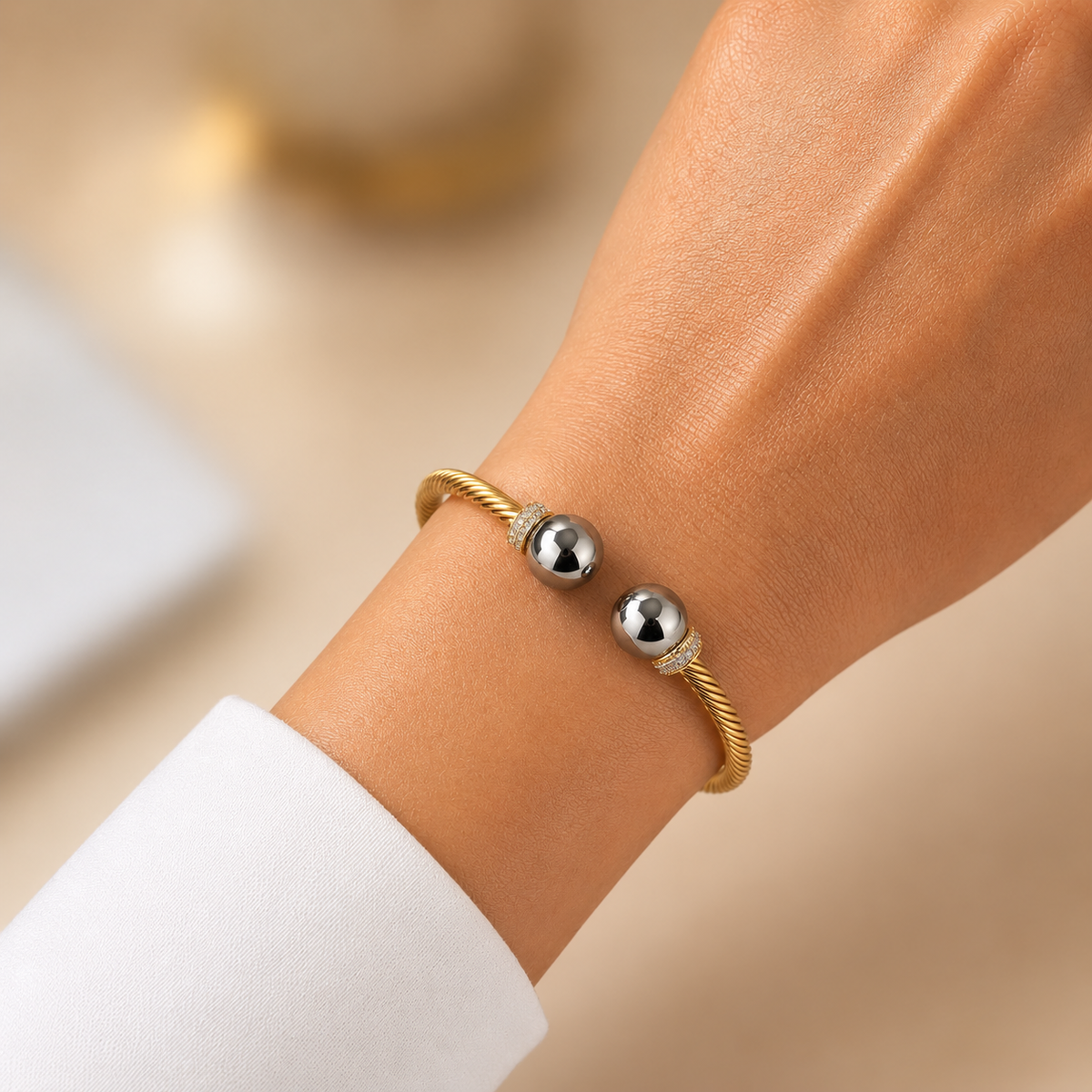Bella dual color bracelet
