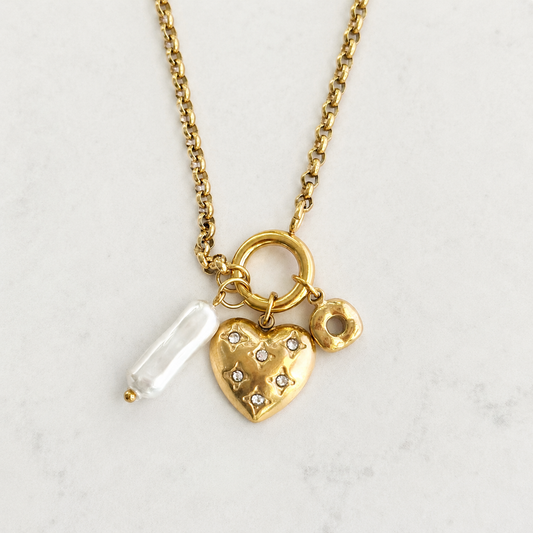 Heart treasure necklace