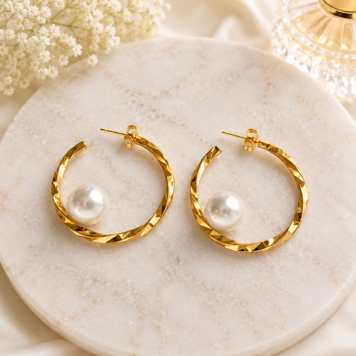 Pia Gold hoops