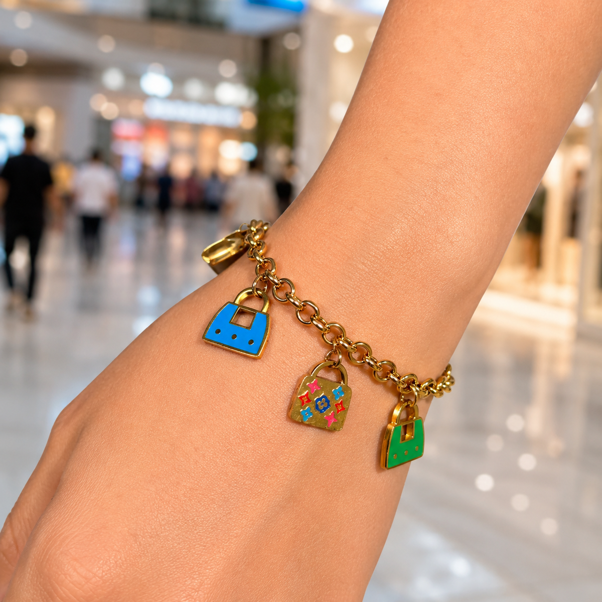 Handbag Charm Bracelet