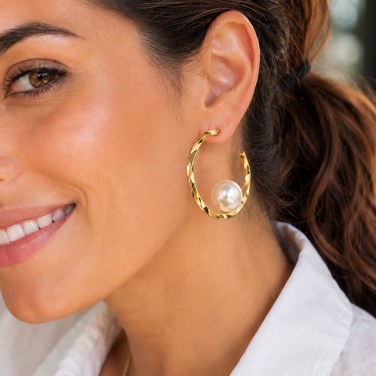 Pia Gold hoops