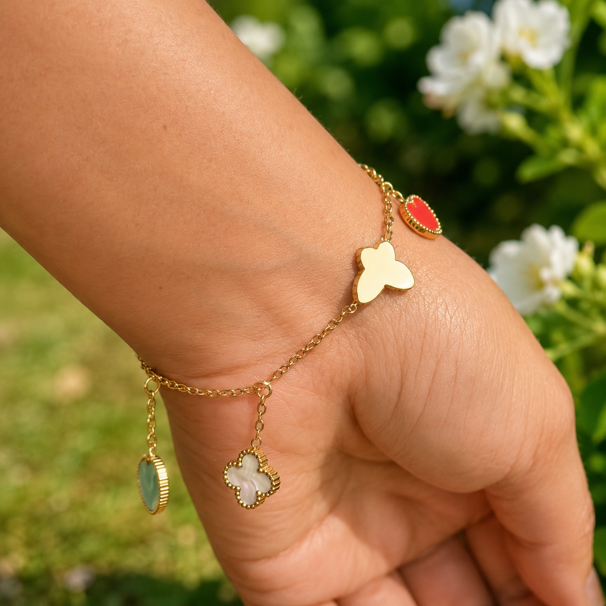 Charmed bracelet