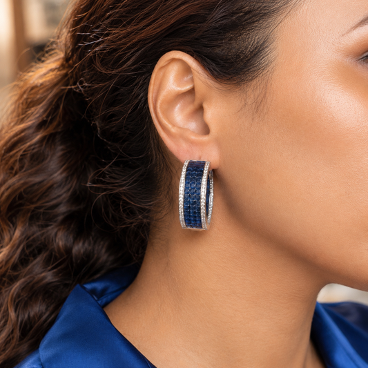 Bella blue hoops