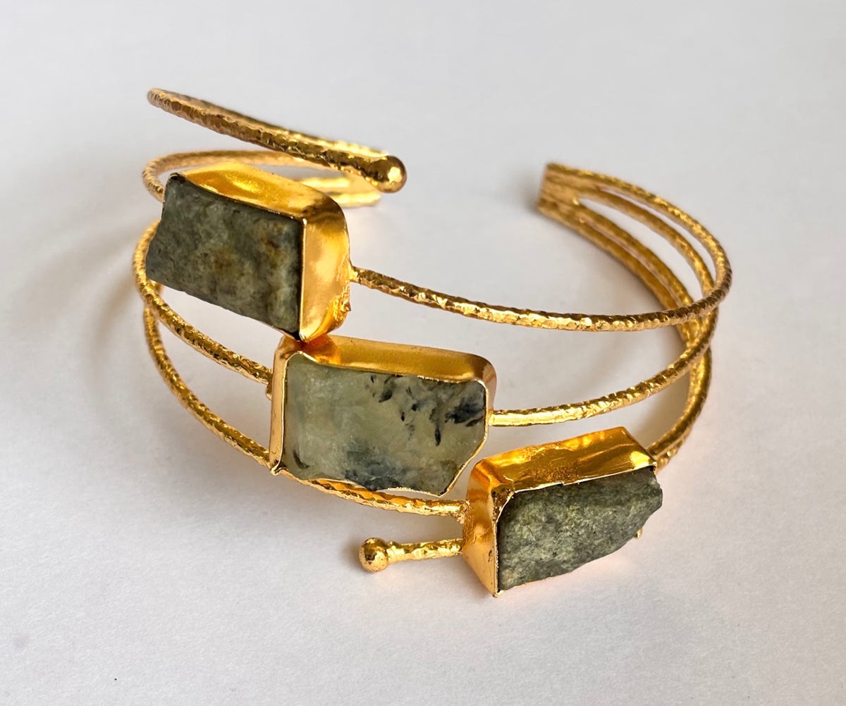 Avani Natural Stone Cuff