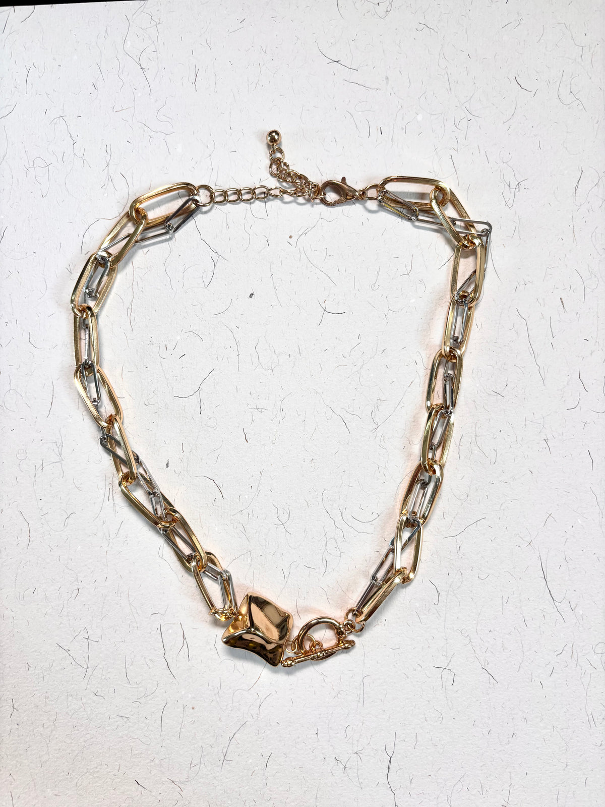 Muse toggle clasp necklace