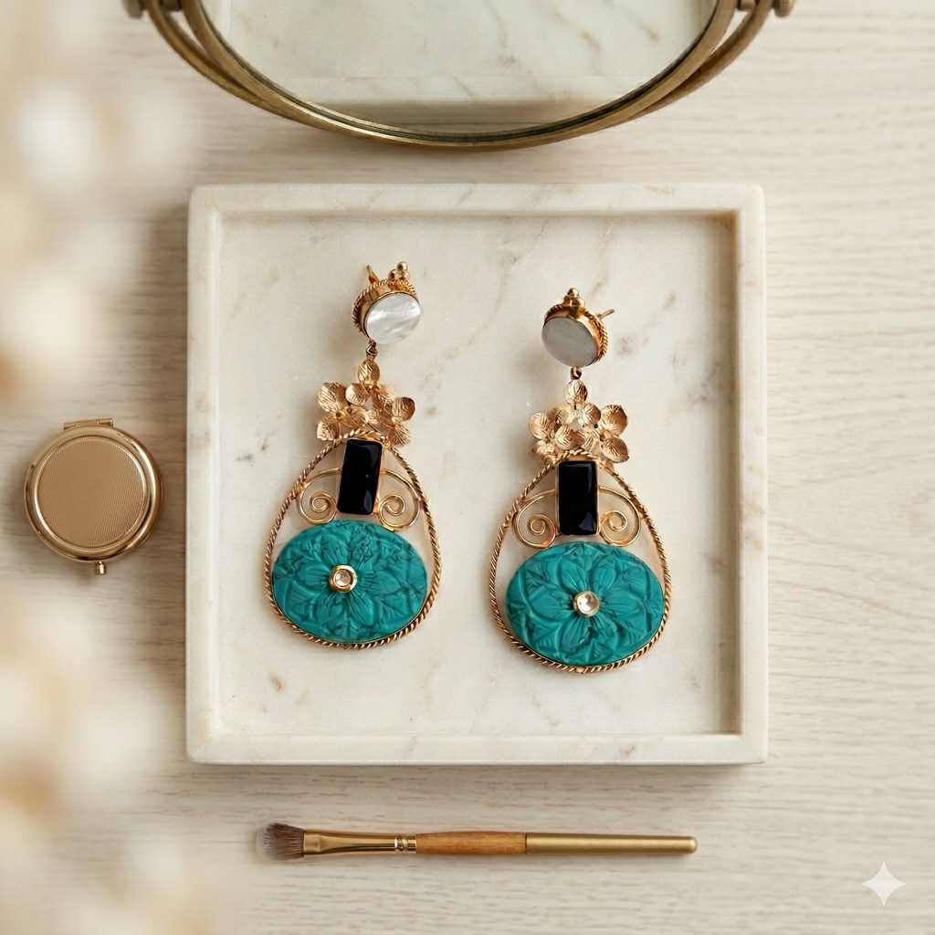 Beth turquoise earrings