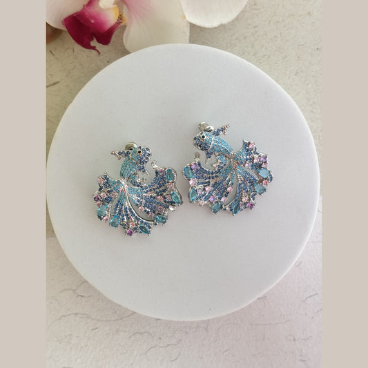 Sparkle fish earrings