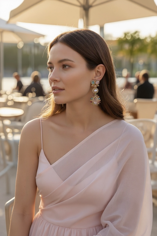 Soft Rose danglers