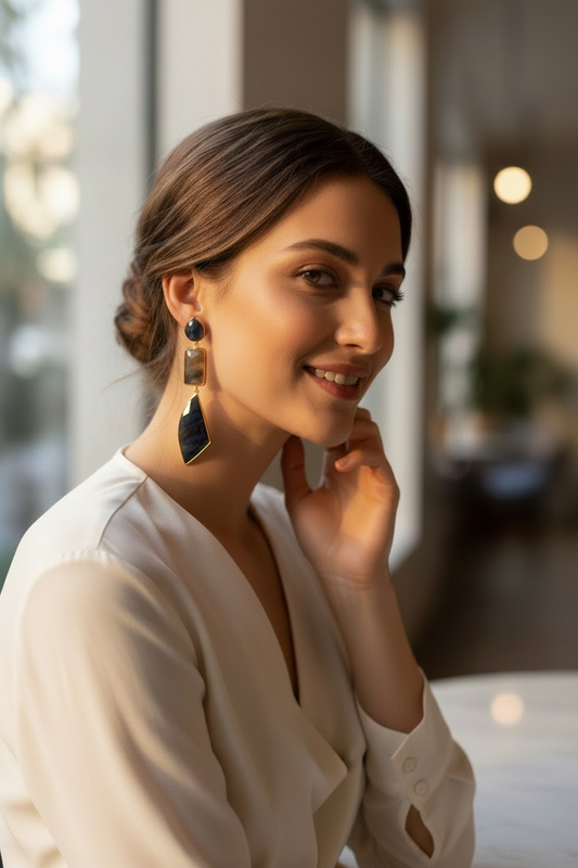 Shenaaz stone Earrings