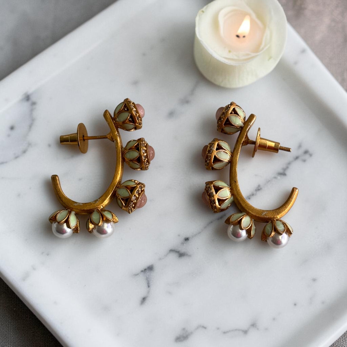 Tulip earrings